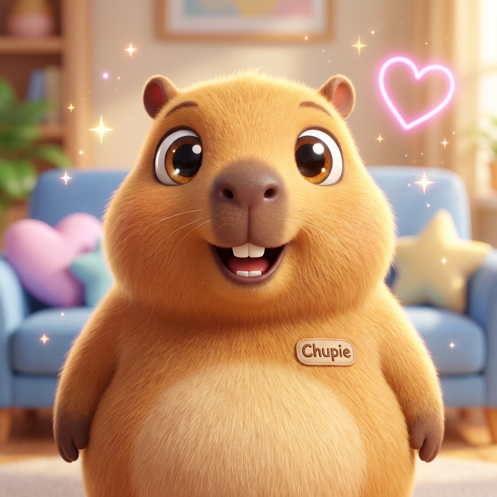Chupie — your AI capybara companion